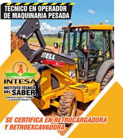 Programa Técnico en Operador de Maquinaria Pesada - Barrancabermeja