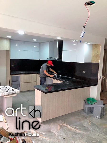 Cocina Integral Moderna en L - Bogotá