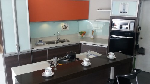 Cocina Integral Con Isla y Barra